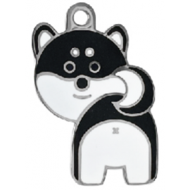 Thérèse Tags- 可愛柴犬(黑)